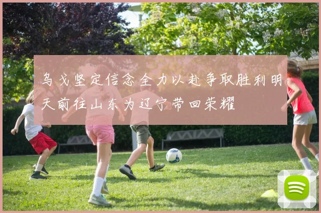 乌戈坚定信念全力以赴争取胜利明天前往山东为辽宁带回荣耀